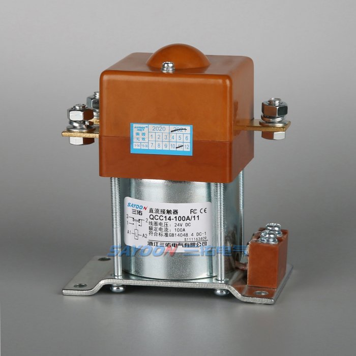 Контактор постоянного тока Sayoon QCC14-100A/11