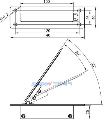 Ножная педаль газа Sayoon JT2