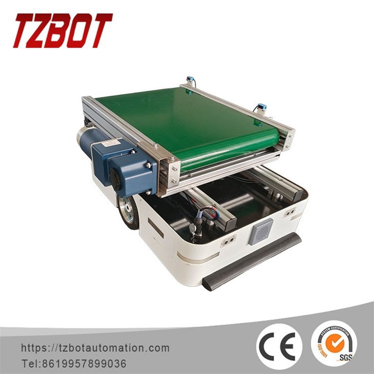 Автоматически управляемый транспортный робот с ПЛК TZBOT