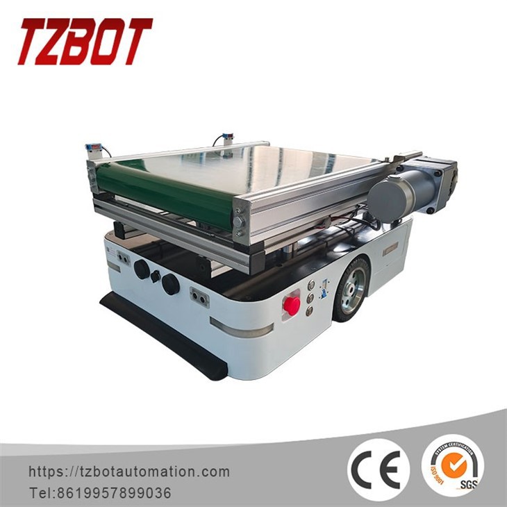 Автоматически управляемый транспортный робот с ПЛК TZBOT