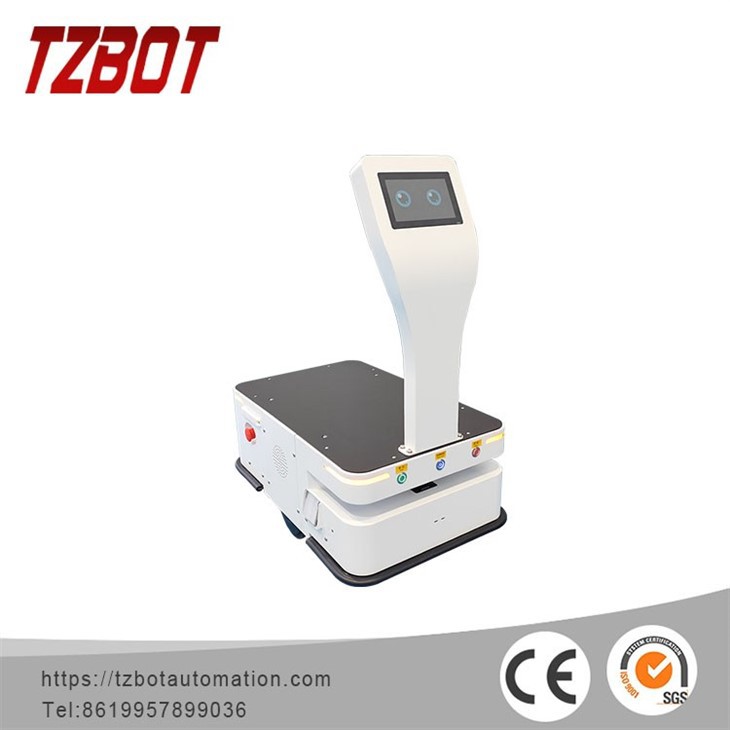 Заводской робот-доставщик TZBOT для внутризаводской логистики