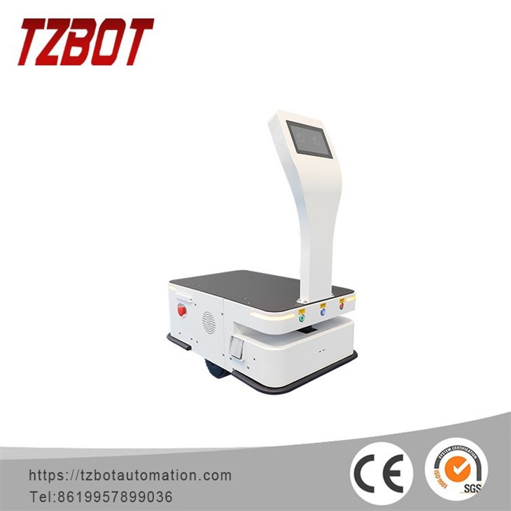 Заводской робот-доставщик TZBOT для внутризаводской логистики