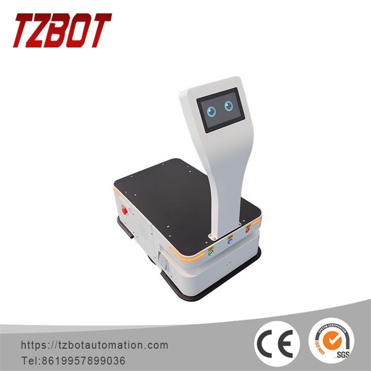 Заводской робот-доставщик TZBOT для внутризаводской логистики