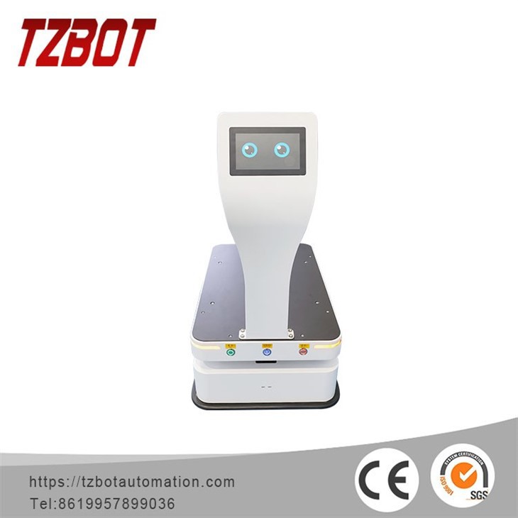 Заводской робот-доставщик TZBOT для внутризаводской логистики
