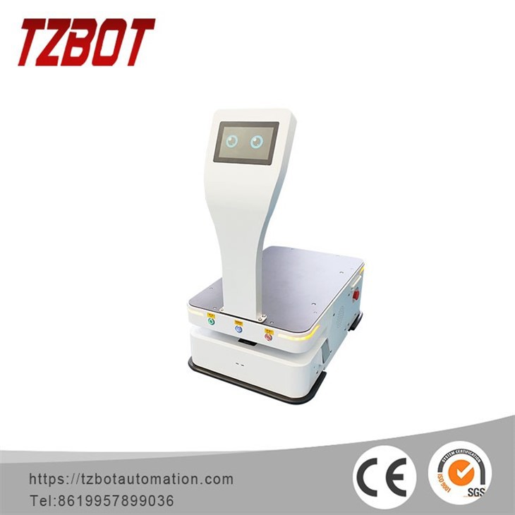 Заводской робот-доставщик TZBOT для внутризаводской логистики