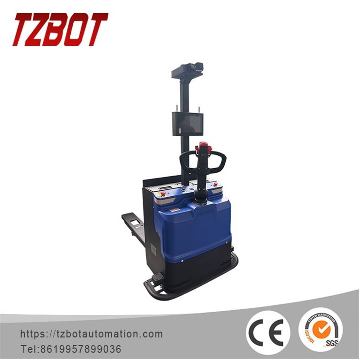 Заводской вилочный робот-погрузчик AGV TZBOT