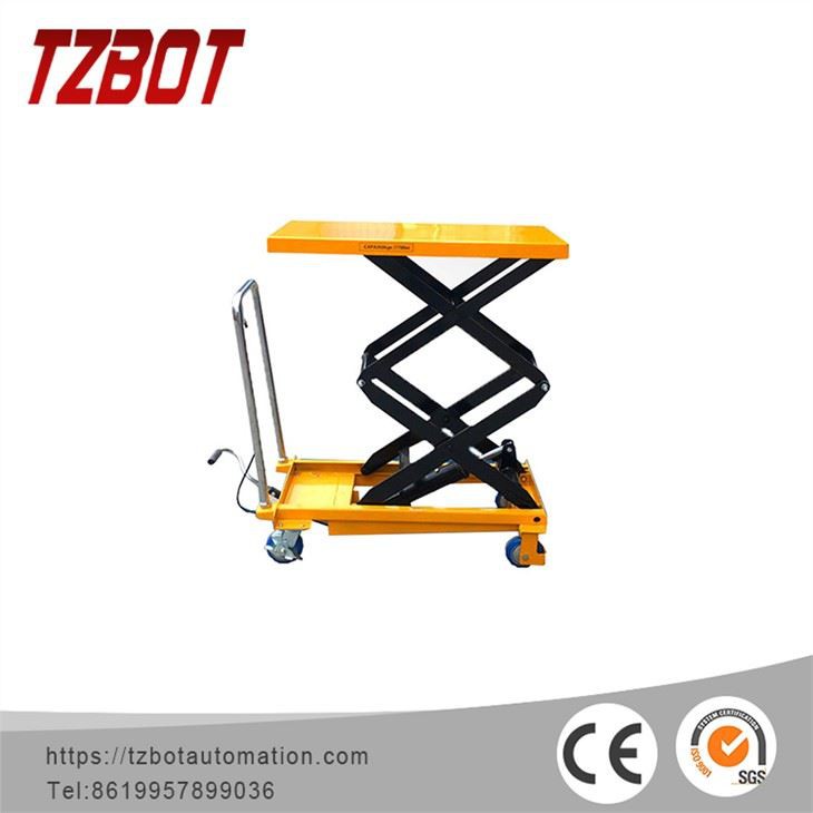 Гидравлический подъёмный стол-тележка TZBOT