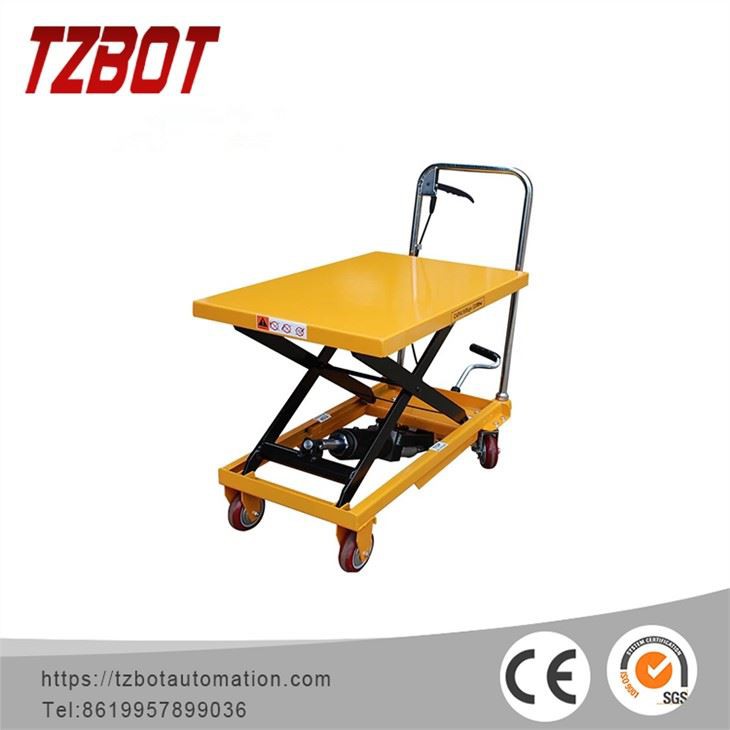 Ножничная гидравлическая платформа TZBOT (150 кг)