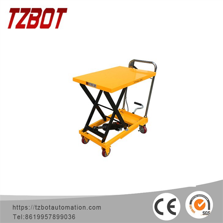 Ножничная гидравлическая платформа TZBOT (150 кг)