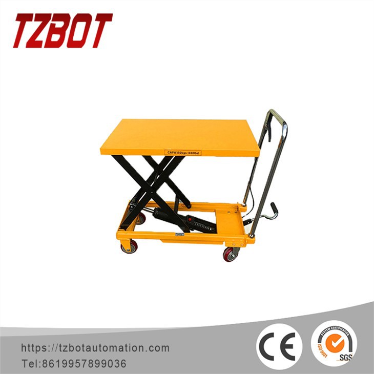 Промышленный ножничный подъёмный стол TZBOT (500 кг, 2000 мм)