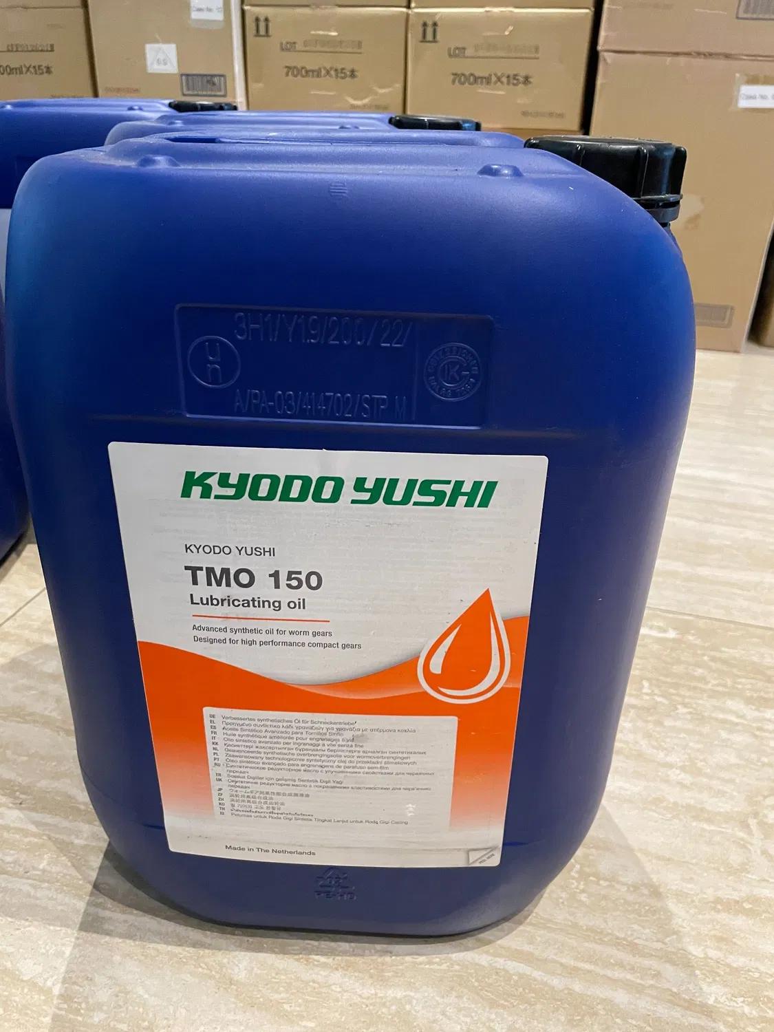 Редукторное масло Kyodo Yushi TMO 150 (для роботов ABB), 20 л