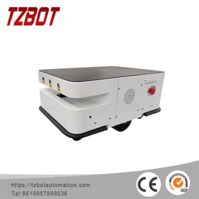 Безрельсовый мобильный робот TZBOT с лазерным наведением